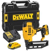 DCN662D2-QW Finisseuse sans balais 16GA xr 18V 2 x 2.0Ah Batterie, Chargeur avec coffret - Dewalt