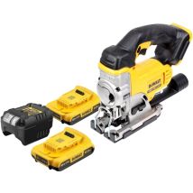 Dcs 331 D2 Scie sauteuse sans fil 18 v + 2x batterie 2,0 Ah + chargeur - Dewalt