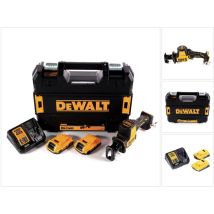 Dcs 369 D2 Scie sabre sans fil 18 v + 2x batterie 2,0 Ah + chargeur + tstak - Dewalt