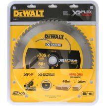 Zubehör - Sägeblatt Holz 305x30 Mm, 60 Zähne Dt99575 - Dewalt
