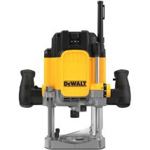 DeWalt Oberfräse 2300W – Drehzahlvorwahl 8000-20000 U/min – Fräskorbhub 80mm – max. Fräserdurchmesser 50mm – Gewicht 5,1kg