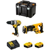 Dewalt - Kit DWK218 (DCD996 DCS367 2 x 5,0 Ah DCB115 tstak vi)