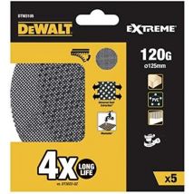Schleifgitter 125 Mm K120k Dtm3105-qz 5 Stk - Dewalt
