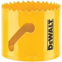 Scie cloche Dewalt Bimétal 54mm, profondeur de coupe 44mm ( Prix pour 1 )
