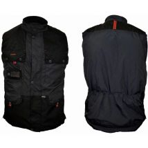 Ilkott - Weste Thermoregulator ohne Ärmel Multi Taschen Schwarz t.xxl XN67662S1-0059-XXL