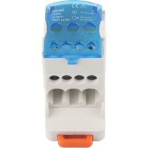 Universeller Stromanschlusskasten, DIN-Schienen-Klemmenblock, Verteilerkasten, elektrischer Kabelanschluss - Dewin
