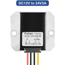 12V à 24V 3A dc-dc Convertisseur élévateur Module d'alimentation Régulateur de Tension Boost étanche - Dewin