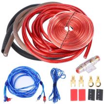 DEWIN 4 Gauge 2800W Car Audio Subwoofer Amplificatore Altoparlante Installazione Cavo Kit Fusibile