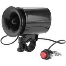 DEWIN Alarma de bocina de timbre de bicicleta electrónica súper fuerte con 6 sonidos de alta calidad