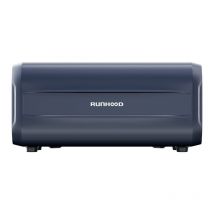 Dewin - Batterie étendue, batterie de secours LiFePO4 2400 Wh avec deux ports parallèles cc, batterie supplémentaire pour le camping, les voyages,