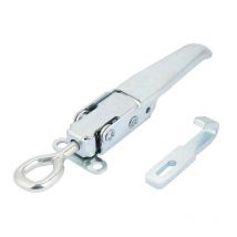 Dewin - Cerraduras de Remolque Hebilla de Metal Pestillo de Bloqueo de Fijación Cerrojo de Carrocería de Remolque de Camión con Cerradura para