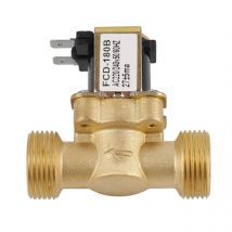 Dewin - Elettrovalvola elettrica G3/4 Ingresso acqua 2 Vie n/c Elettrovalvola elettronica in ottone Normalmente chiusa ac 220/240 v FCD-180B