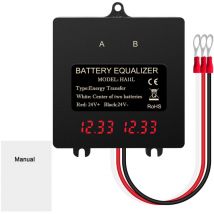 Equalizzatore Batteria 24V Display Digitale Bilanciatore Batteria 2 x 12V per Batteria al Litio Piombo Acido - Dewin