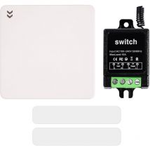 Household Wireless Remote Control Switch rf 433MHz Smart Light Wall Panel Switch AC100-240V 10A - Dewin
