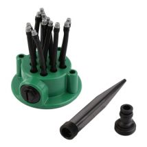 Dewin - Irrigation Noodle Head Flexible 360 Degree Water Sprinkler Spray Nozzle Lawn Garden Irrigation Sprinkler Irrigation Spray