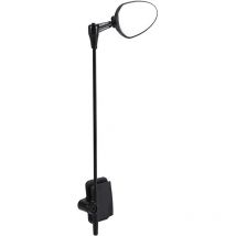 DEWIN Rétroviseur de sécurité pour vélo - Casque ABS durable - Rétroviseur de sécurité pour vélo de route de montagne - Rétroviseur réglable avec vue