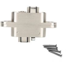 Bisagras ocultas para puertas Aleación de zinc Accesorio de bisagra oculta cruzada ajustable Herrajes para muebles para puerta plegable - Dewin