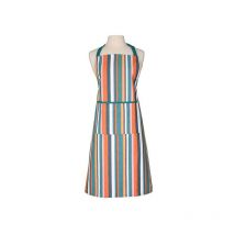 Dexam - Recycled Cotton Striped Adult Apron Teal