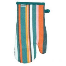 Recycled Cotton Striped Gauntlet Teal - Dexam