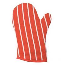 Rushbrookes Classic Butchers Stripe Gauntlet Red - Dexam