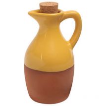 Sintra Glazed Terracotta Oil Drizzler Ochre - Dexam