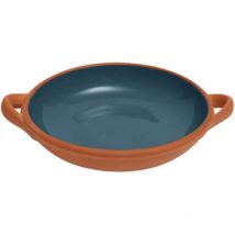 Sintra Large Glazed Terracotta Tapas Dish Ink Blue - Dexam