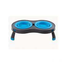 Dexas Double Elevated Feeder Small Pro Blue 265144
