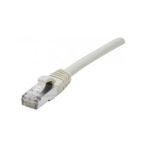 Cordon patch RJ45 s/ftp cat 6a lsoh Snagless Gris - 15m (DEX-858411) - Dexlan