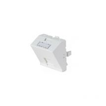 Dexlan - Plastron45X45incline30°avecRJ-45CAT6ftp (911727)