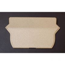Kaminxpert - Déflecteur pour poêles à cheminée 26T de Contura - vermiculite - dimensions d'encastrement parfaitement adaptées