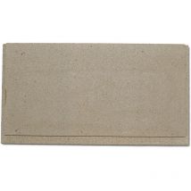 Déflecteur pour poêles à cheminée Allegro de Koppe - vermiculite - dimensions d'encastrement parfaitement adaptées