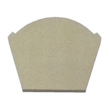Kaminxpert - Déflecteur pour poêles à cheminée Andorra de Thorma - vermiculite - dimensions d'encastrement parfaitement adaptées