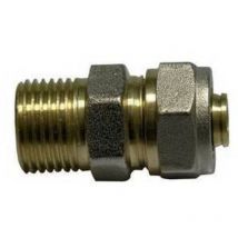 Dfx male straight fitting pour multicouche