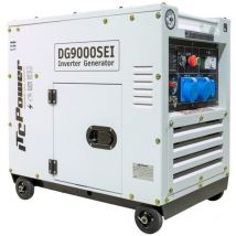 Itc Power - Dg9000sei Generador Inverter Monofásico Diésel De 6500w Itcpower