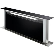 De Dietrich - Arbeitsplattenhaube 90cm 503m³/h schwarzglas/edelstahl dhd7961b