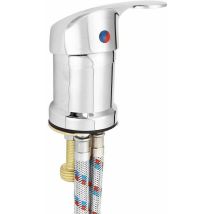 Vurahome - Robinet Salle De Bains Évier Robinet Tête De Douche Stéréotype Tuyau De Pulvérisation Pousser Dans Le Salon De Lavage Sasicare