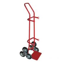 Diable Acier Porte-Bouteille Fimm 3 Roues en Etoiles Charge 200kg - A141525