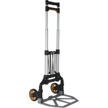 Rondy - Diable aluminium 70 kg - Extensible de 63 à 100 cm - Poignée ergonomique