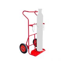Diable-manutention - Diable porte-bouteille basculement assisté - Roues pneumatiques - 810009647