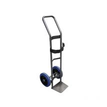 Diable-manutention - Diable porte-bouteille polyvalent - Roues caoutchouc bleu non tachant 250mm - SAC15-RSB
