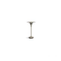 Diablo Lámpara de mesa moderna DaVinci 20 cm arena, bronce metálico, cable de encendido 1x G9