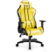 X-One 2.0 Gaming Stuhl Computerstuhl ergonomischer Bürostuhl Gamer Chair Schreibtischstuhl Electric Yellow Normal (l) - Diablo