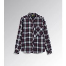 Utility Diadora Hemd Karo Cortina Samba Dark Sapphire Vapor Gry l