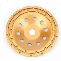 Lablanc - Diamant meule Assiette Disques abrasifs ø 230 mm Trou 22,23 mm 6 mm double dents