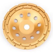 Diamant Meule 230 x 22,2 mm - Turbo Diamant Meule Boisseau pour Béton, Granit, Pierre, Marbre, Pierre, Maonnerie, Brique, Crépi, Béton ciré
