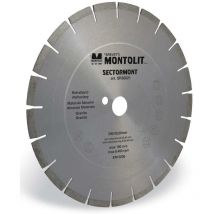 Montolit - diamantscheibe 600 mm fž£r schamottestein schleifmittel granit porphyr sectormont SR60036