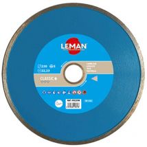 Diamant-Trennscheibe mit durchgehendem Rand - d. 180 x Ep. 2.4 x Al. 30/25.4/22.23 mm - ht. 5 mm - Fliesen Leman 901804