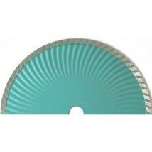 Tectool - diamantscheibe, turbo-segmentierung, geschlossener rand, ø 125 mm