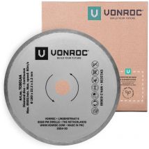 Vonroc - Diamanttrennscheibe - 180mm - Universal - Für TC501AC Fliesenschneider