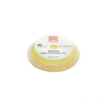 Mittlerer gelber Wollpuffer-Durchmesser 80/90 mm